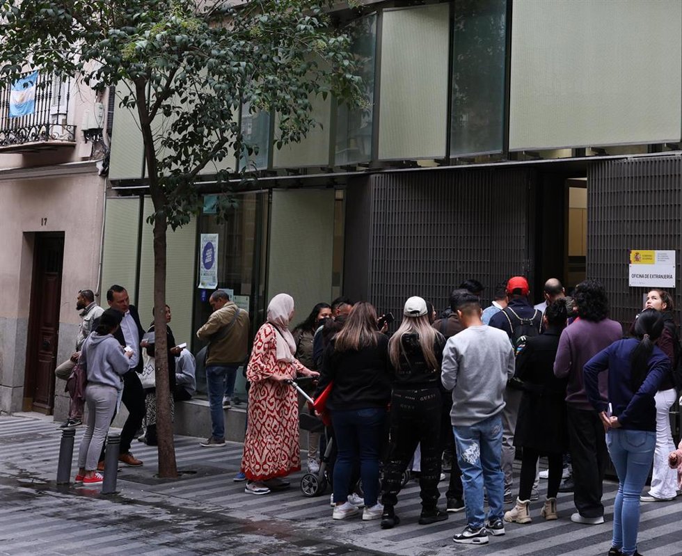 Archivo - Oficina de extranjería, a 14 de octubre de 2024,