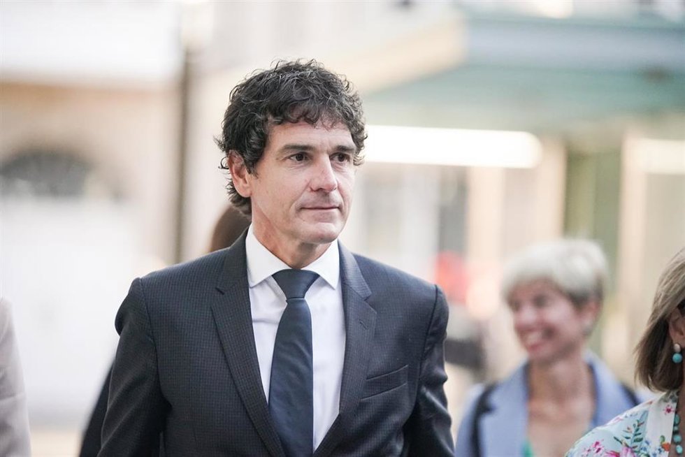 Archivo - El exdiputado general de Bizkaia, Unai Rementeria
