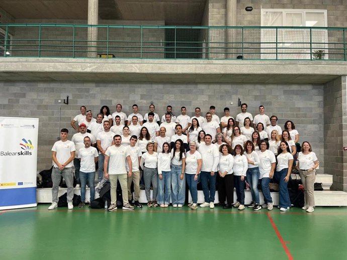 Los alumnos de las Illes Balears que participarán en los Spainskills 2026.