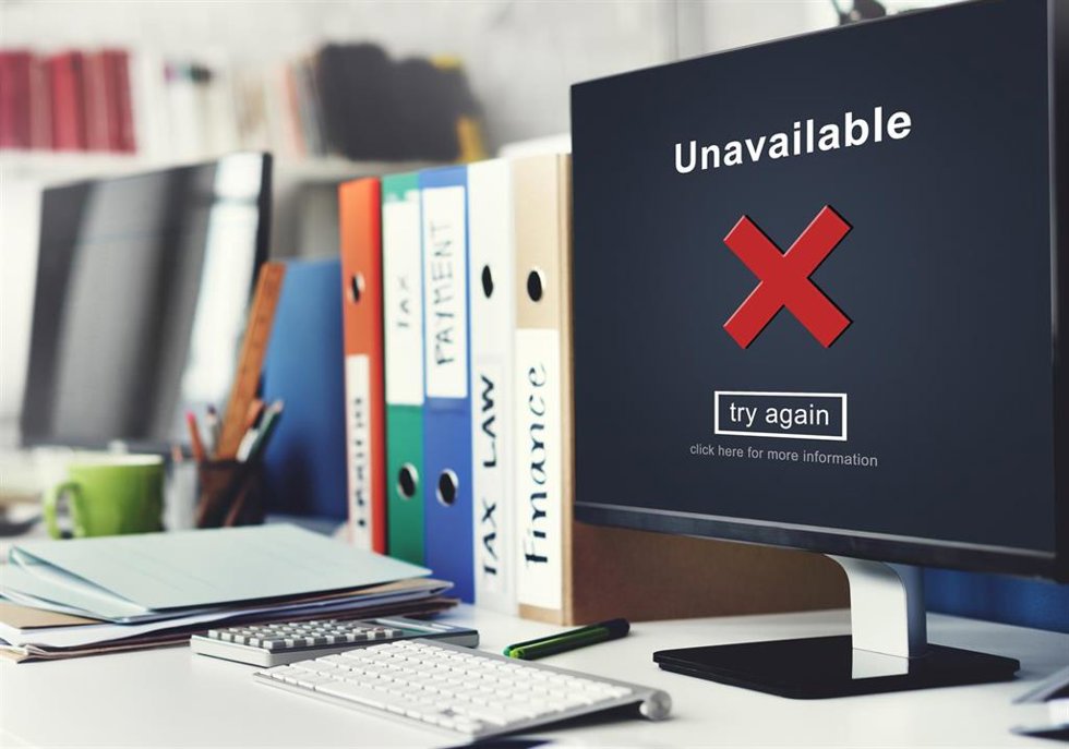 Archivo - Unavailable Disconnected Inaccessible Unable to Connect Concept