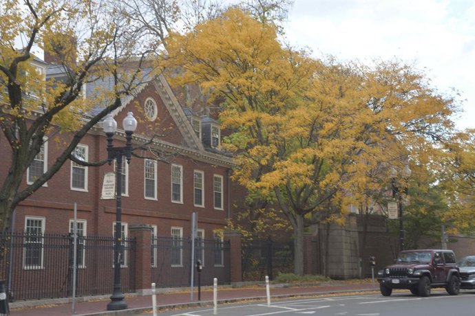 Archivo - Arquivo - Imagem de arquivo de um edifício da Universidade de Harvard.
