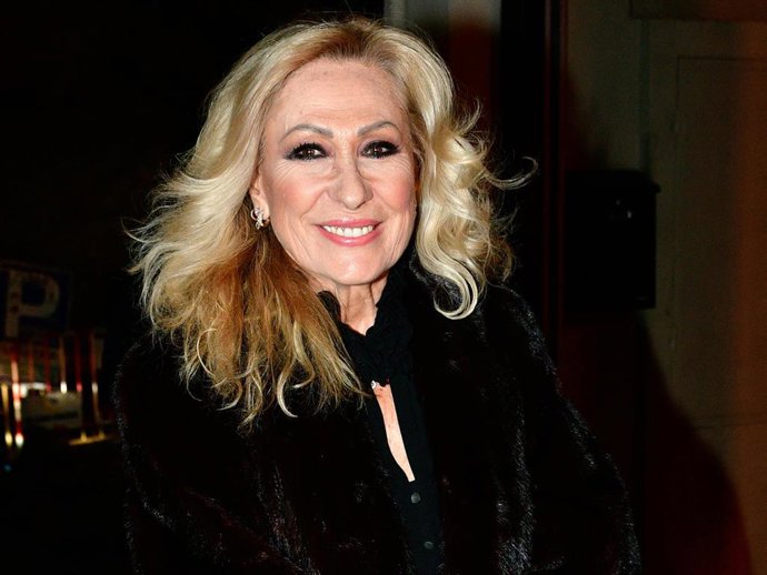 Rosa Benito acude a la fiesta que la productora Shine Iberia organiza para celebrar la navidad
