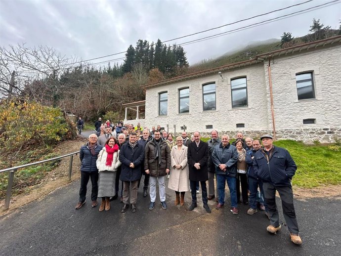 Inauguración del consultorio de Tebongo.