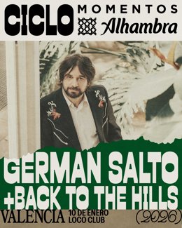 Cartel de Germán Salto en Momentos Alhambra 2026