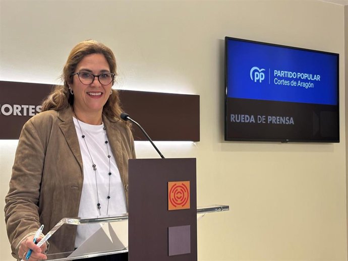 La diputada del PP Susana Gaspar.