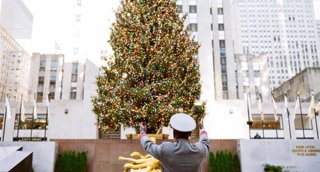 Arbol de Navidad en el Rockefeller Center de Nueva York