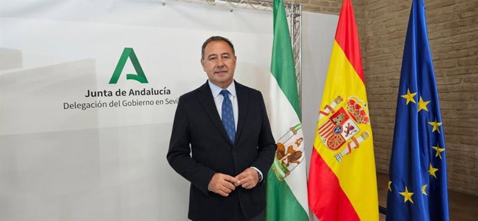 El delegado del Gobierno andaluz en Sevilla, Ricardo Sánchez.