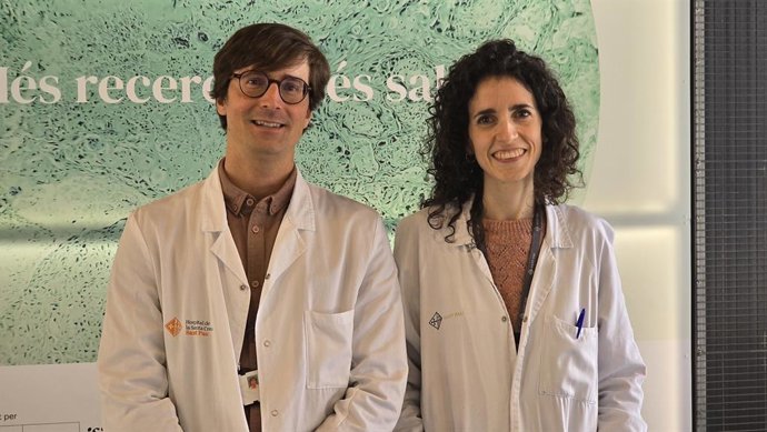 Los investigadores del IR Sant Pau a cargo del estudio.
