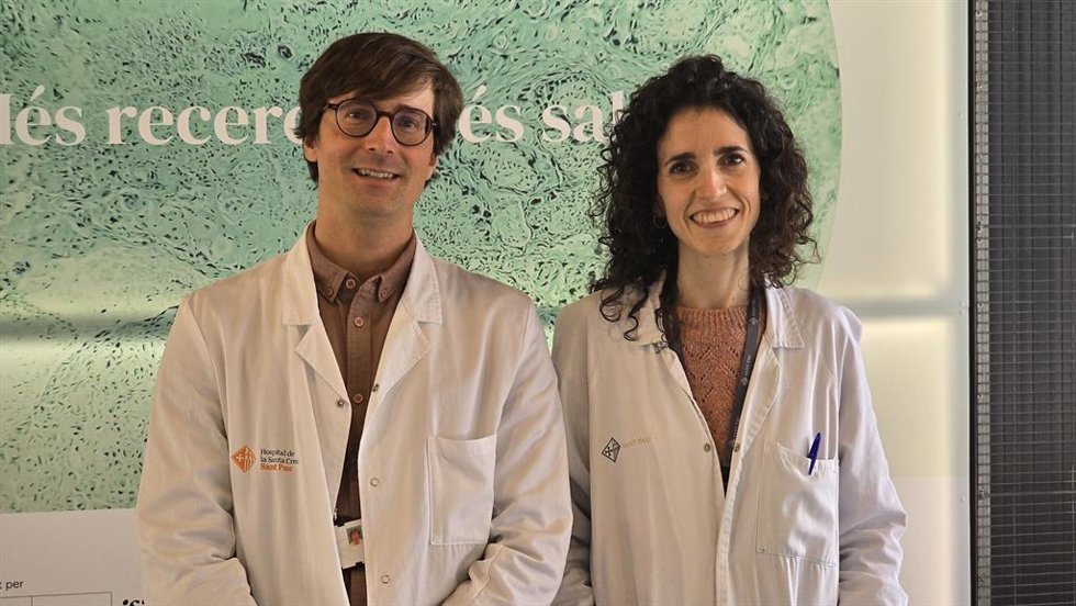 Los investigadores del IR Sant Pau a cargo del estudio.