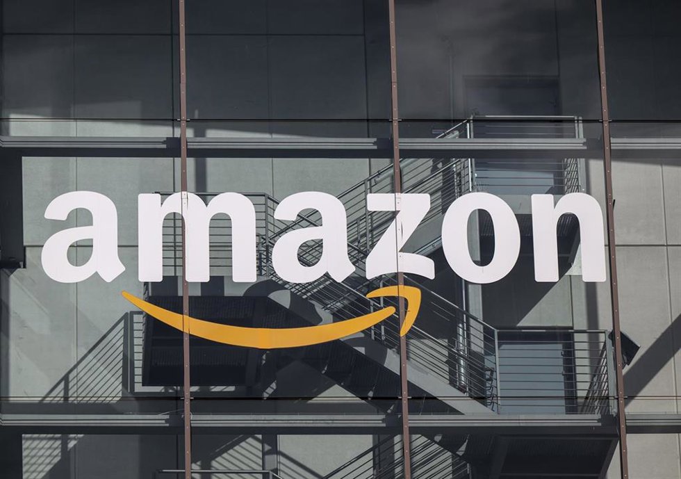 Archivo - Logo de Amazon.
