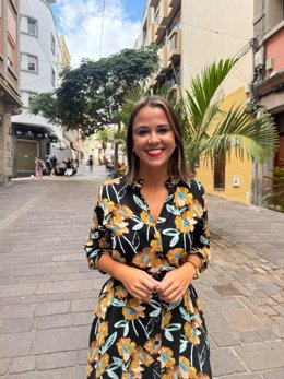 La secretaria ejecutiva de Infraestructuras, Transporte y Vivienda del PP de Canarias, Jennifer Curbelo