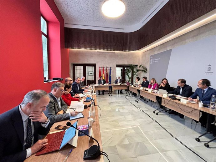 Reunión del Consejo de Administración de Aguas de Murcia
