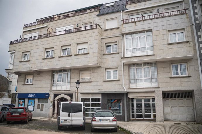 Imaxe dun dos inmobles rexistrado este mércores en Vilanova.