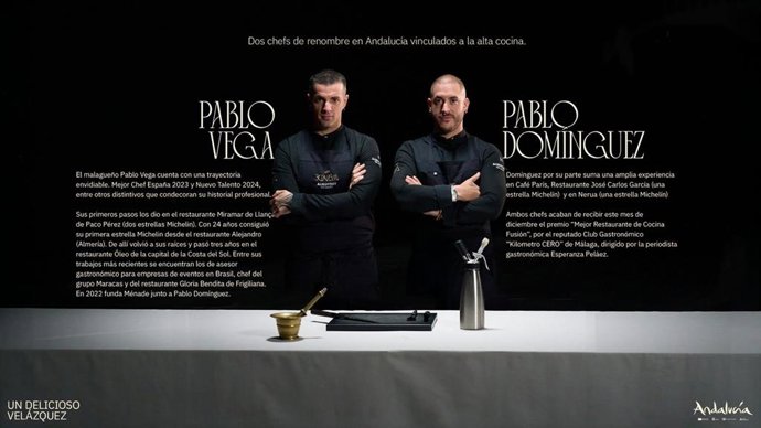 Los chefs andaluces Pablo Vega y Pablo Domínguez.