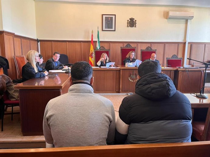 Acusados por el crimen del aparcamiento del Hospital del Valme de Sevilla en la Sección Cuarta de la Audiencia de Sevilla.