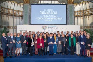 El proyecto Edufinet de Unicaja y Fundación Unicaja ha sido reconocido con dos Premios CECA por su labor de promoción y de impulso de la educación.
