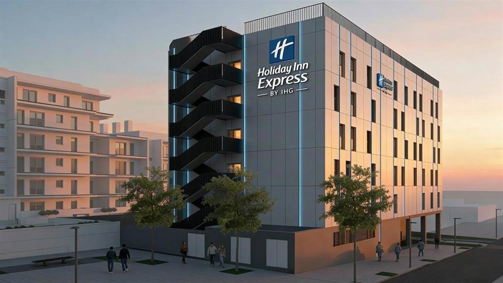 Imagen de una recreación del futuro hotel en Martorell (Barcelona)