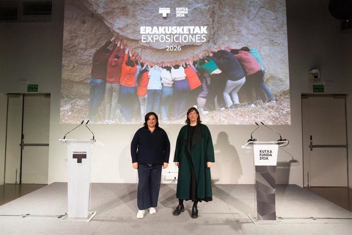Kutxa Fundazioa y Tabakalera presentan una programación de 11 nuevas exposiciones para 2026
