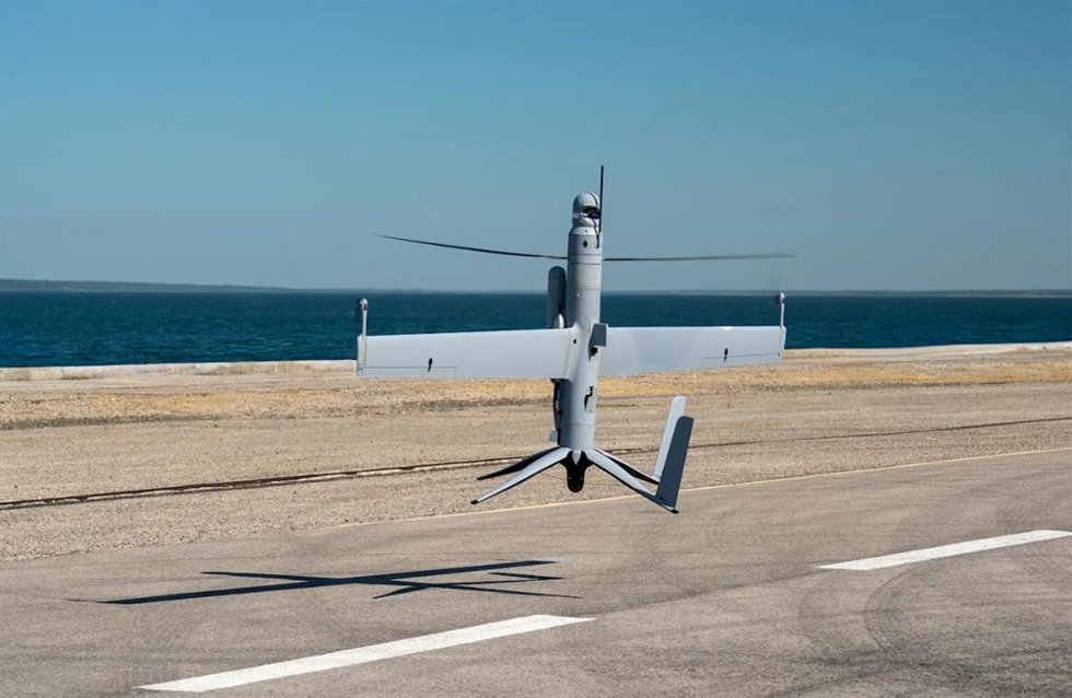 Archivo - Un dron 'Flexrotor' de Airbus