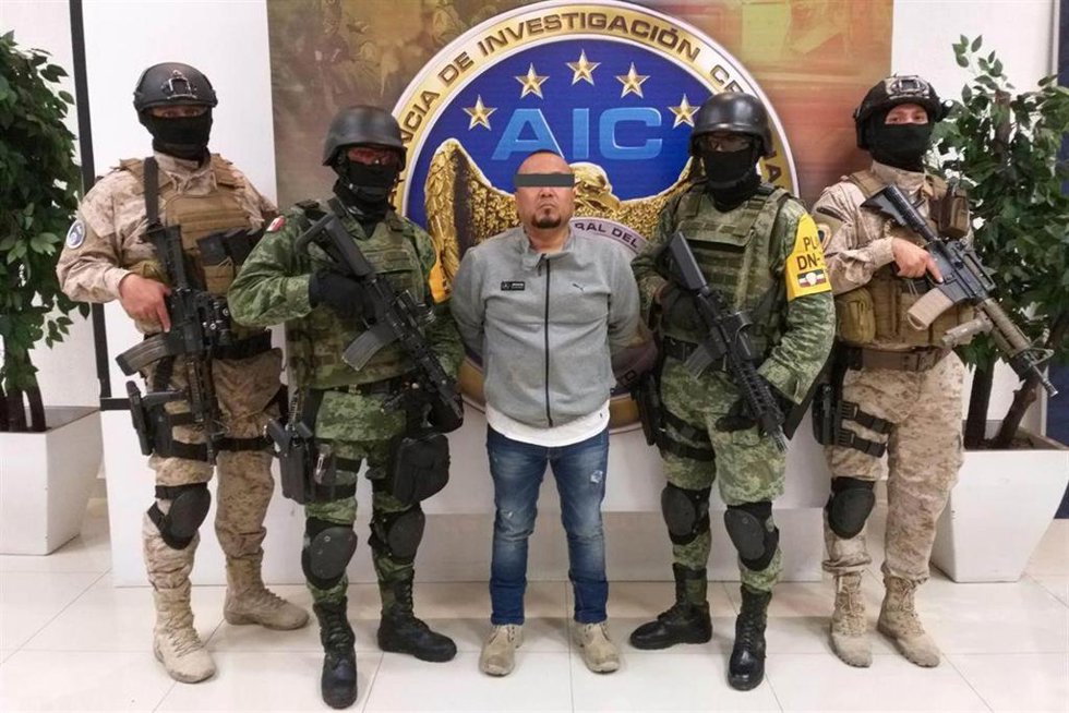 Archivo - José Antonio Yépez Ortiz, 'El Marro', líder del cártel de Santa Rosa de Lima, en una imagen de su arresto.