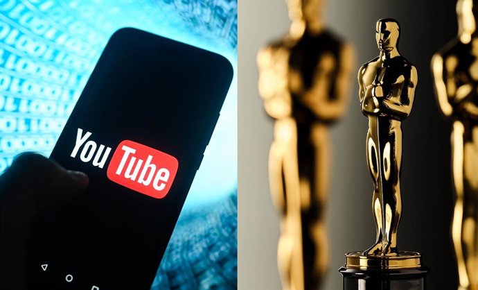 Archivo - Los Oscar se verán gratis en Youtube a partir de 2029