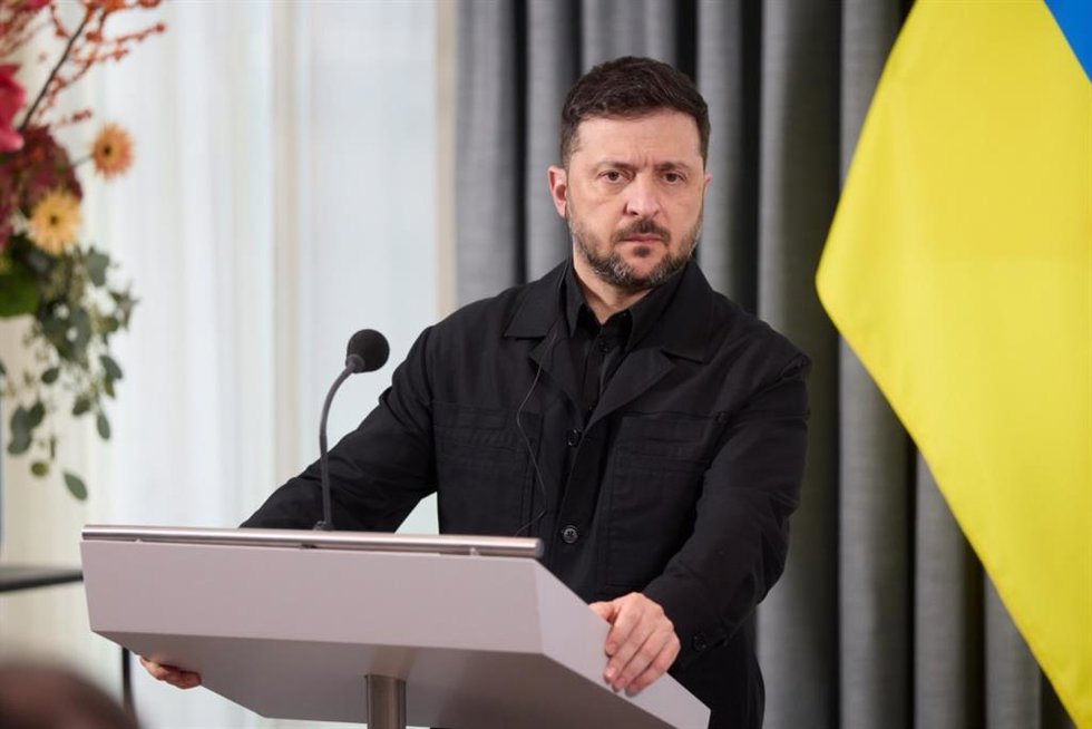 El presidente de Ucrania, Volodimir Zelenski