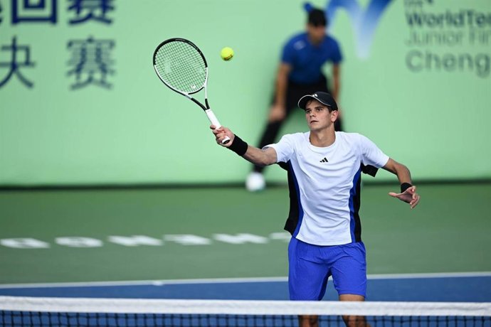 Archivo - Rafael Jodar, durante un partido.