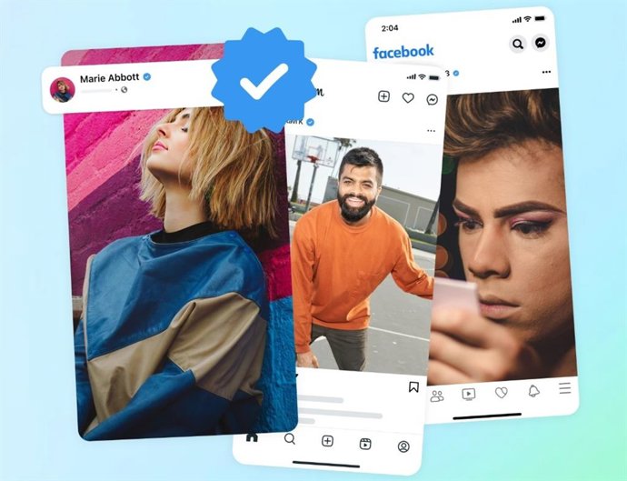 Archivo - Cuenta verificada de Facebook