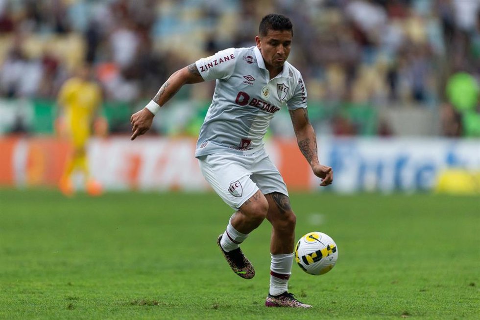 Archivo - El jugador ecuatoriano Mario Pineida.