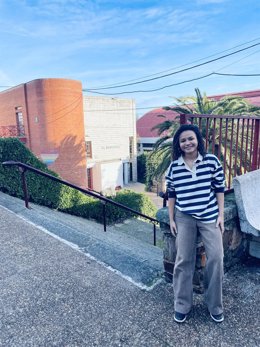 La alumna del IES El Brocense de Cáceres Johari A. Barrientos-Murray