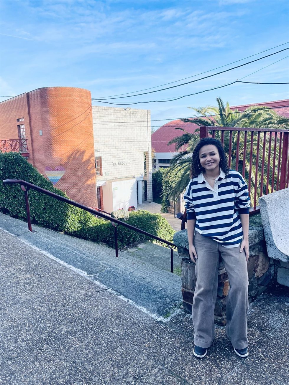 La alumna del IES El Brocense de Cáceres Johari A. Barrientos-Murray
