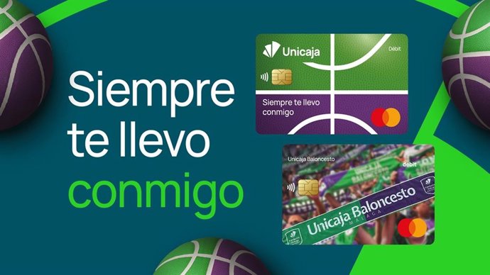 Unicaja lanza una nueva tarjeta de débito dedicada al Unicaja Baloncesto y regala experiencias entre los aficionados