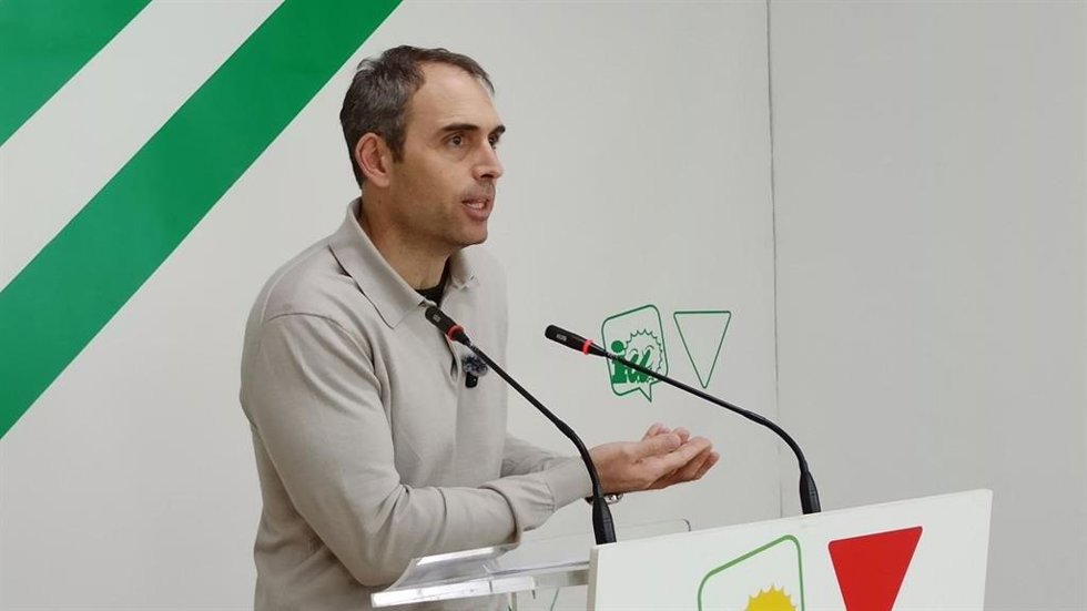 El coordinador regional de IU-A y diputado en el Congreso de Sumar, Toni Valero.