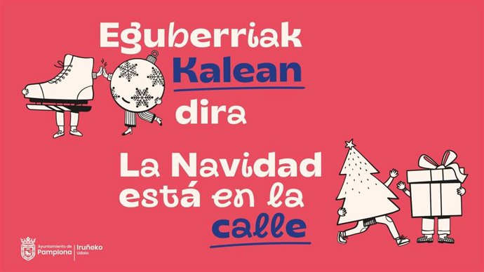 Las redes sociales municipales llevarán la Navidad de Pamplona a los móviles.