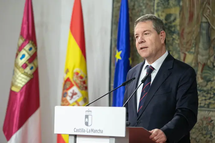 Emiliano García-Page presenta la Plataforma de Empleo de Castilla-La Mancha en el Palacio de Fuensalida