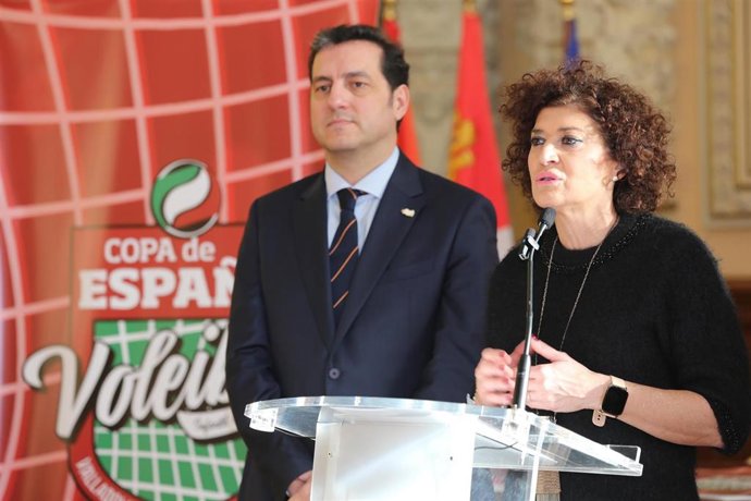 Mayte Martínez, durante la presentación del campeonato.