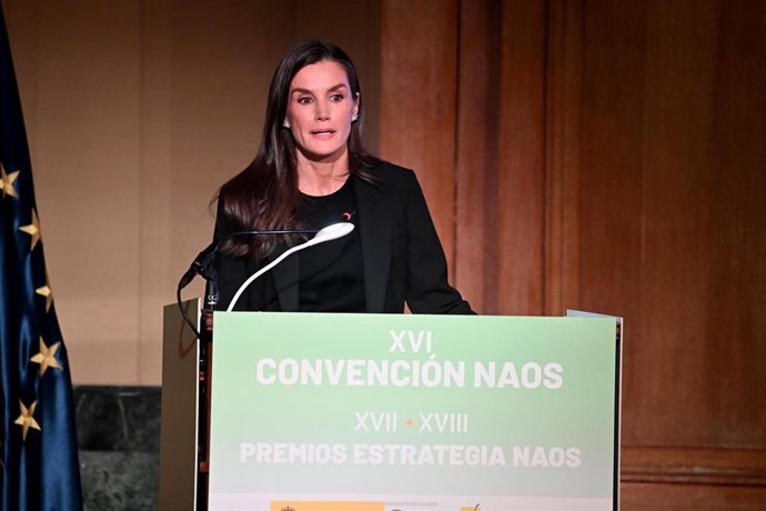 La Reina Letizia preside la XVI Convención NAOS y entrega los XVII y XVIII Premios Estrategia NAOS.