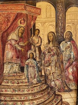 Archivo - La colección adquirida incluye, por un lado, ocho ‘enconchados’ con escenas de la vida de la Virgen.