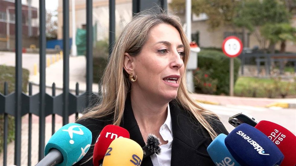 La candidata del PP a la Presidencia de la Junta de Extremadura, María Guardiola, en una imagen de archivo.