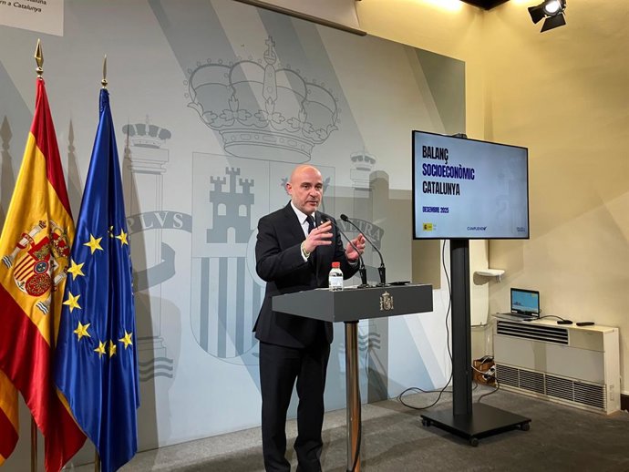 El delegat del Govern central a Catalunya, Carlos Prieto