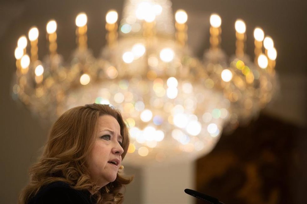 La consejera de Sanidad de la Comunidad de Madrid, Fátima Matute.