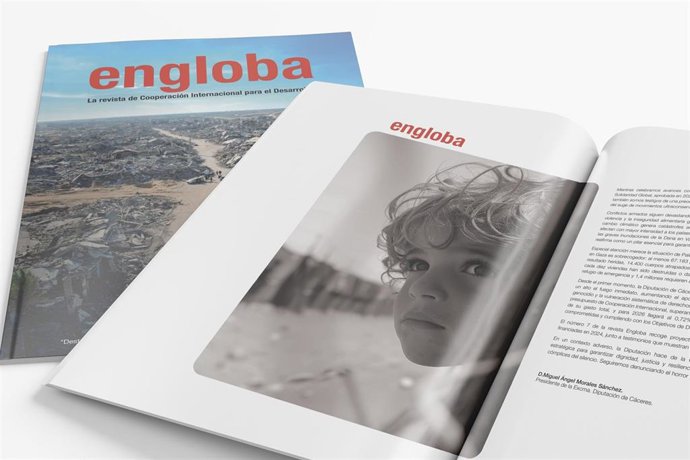 El nuevo número de la revista 'Engloba' hace un recorrido por los proyectos de cooperación de la Diputación de Cáceres