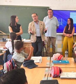 L delegado territorial de Desarrollo Educativo y Formación Profesional y de Universidad, Investigación e Innovación, Miguel Briones,