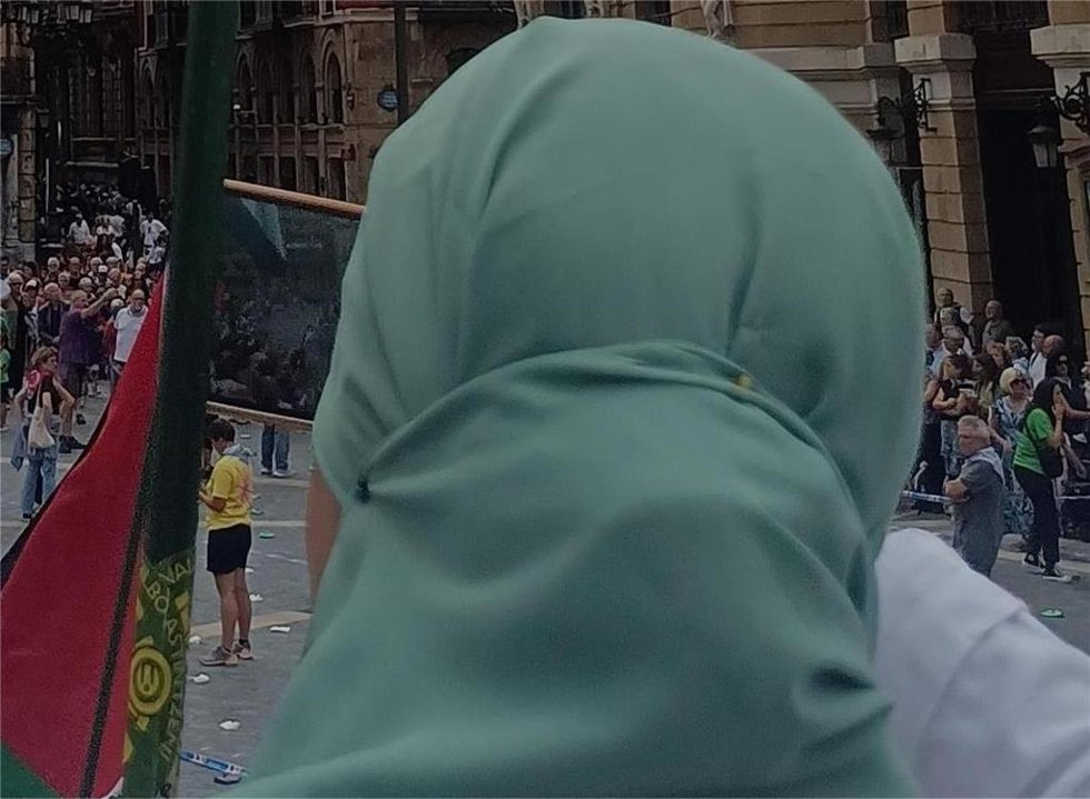 Mujer palestina
