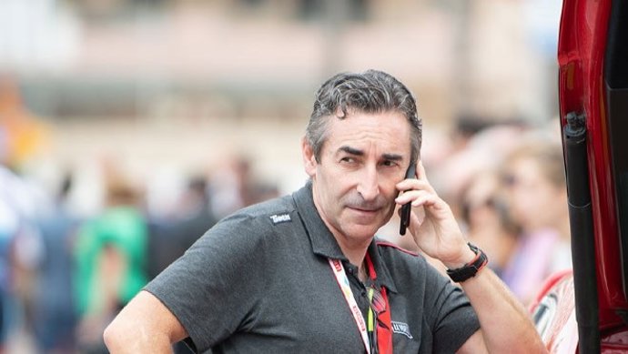 El director técnico de La Vuelta, Fernando Escartín