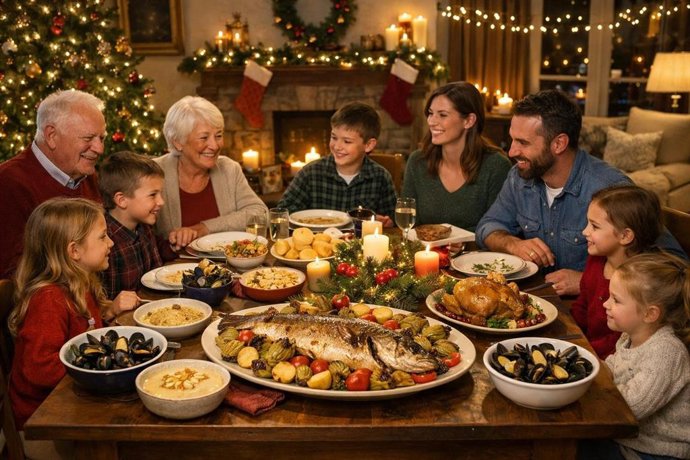 Alimentación en Navidad