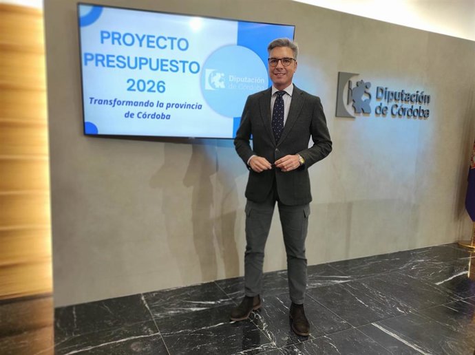 El delegado de Infraestructuras, Sostenibilidad y Agricultura de la Diputación de Córdoba, Andrés Lorite.