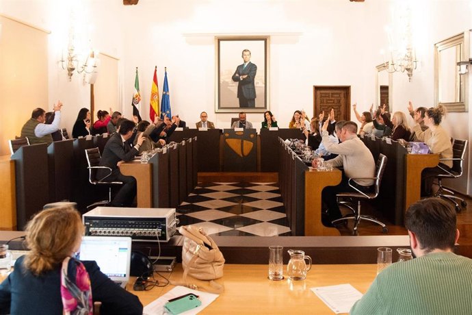 Pleno de la Diputación de Cáceres del mes de diciembre