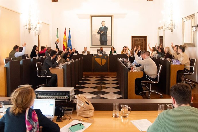 Pleno de la Diputación de Cáceres del mes de diciembre