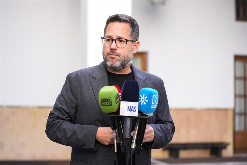 Archivo - El portavoz de Adelante Andalucía, José Ignacio García (Fotografía de Archivo)